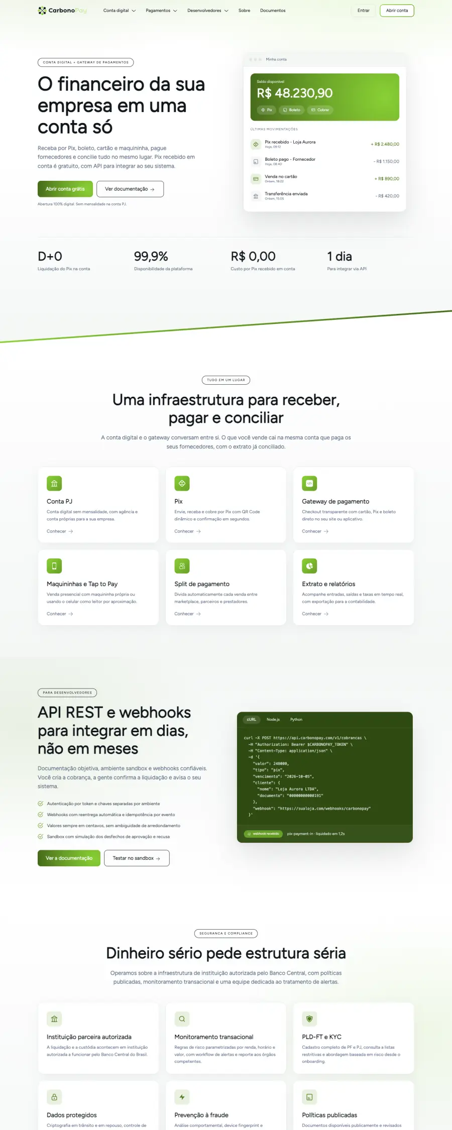 Site da CarbonoPay
