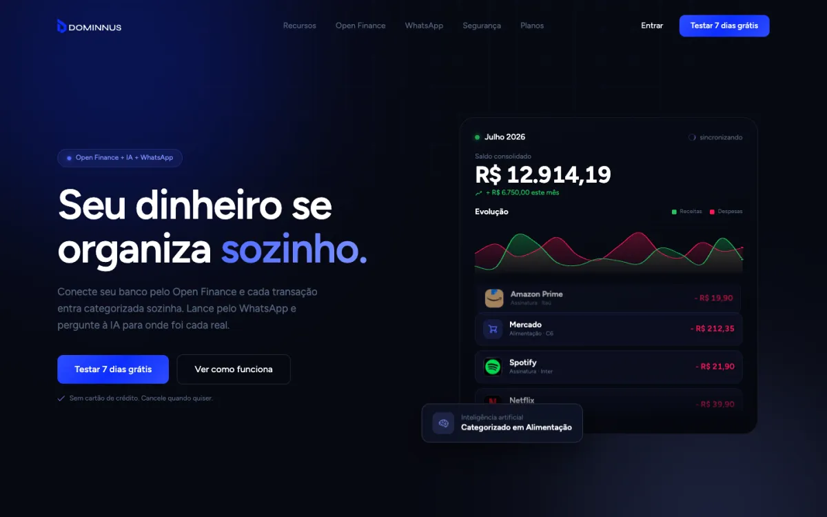 Dominnus | Finanças